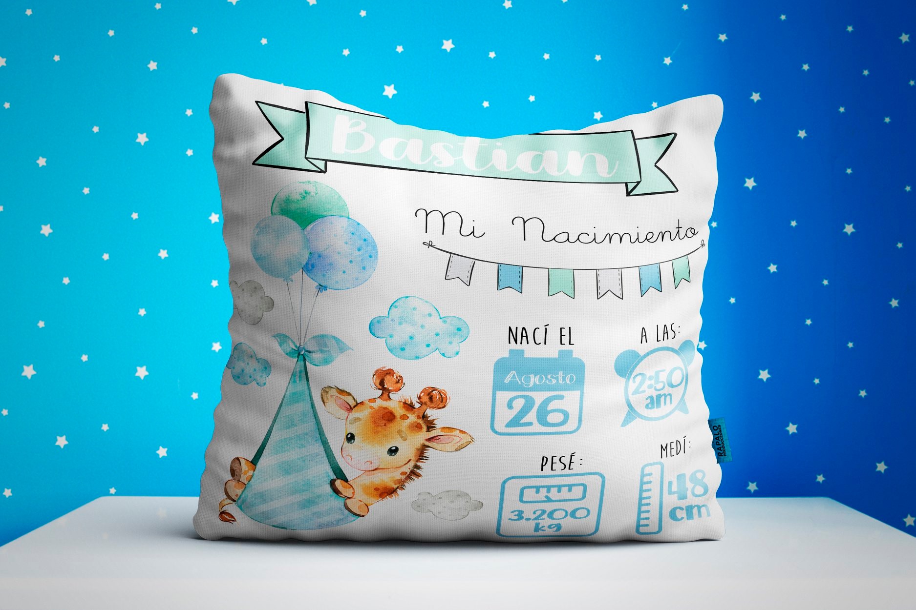 6 Almohadones Nacimiento - Imagen 8