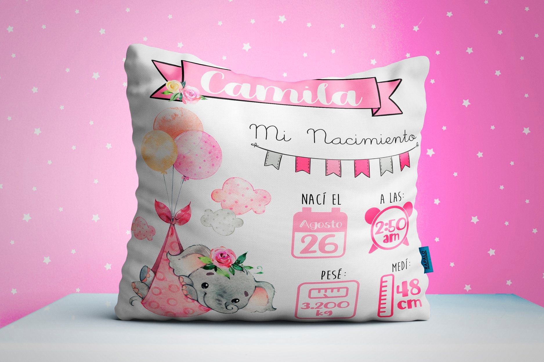 6 Almohadones Nacimiento - Imagen 9