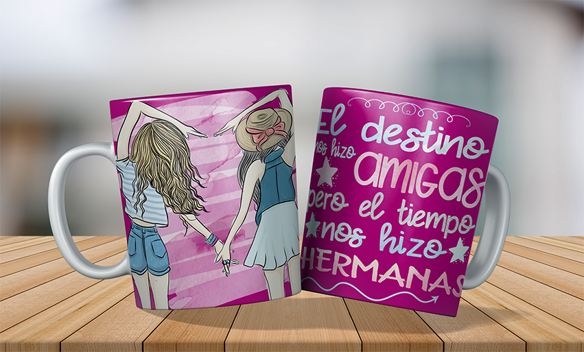 6 Tazas Plasticas – Dia del Amig@ - Imagen 11