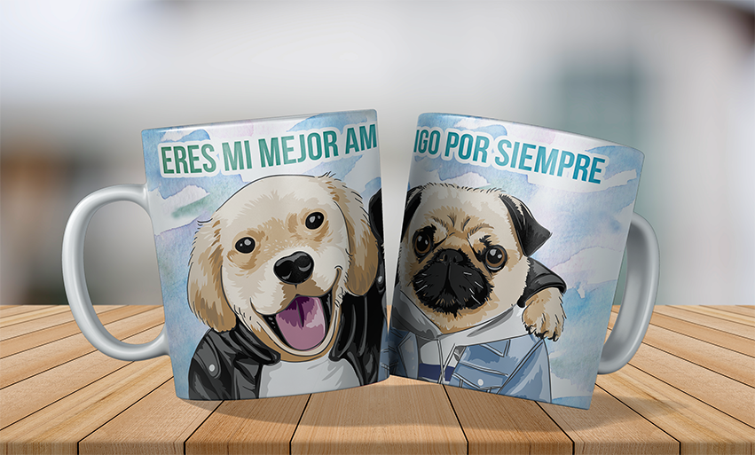 6 Tazas Plasticas – Dia del Amig@ - Imagen 9