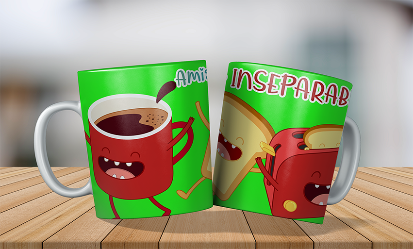 6 Tazas Plasticas – Dia del Amig@ - Imagen 6