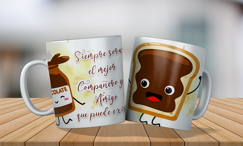 6 Tazas Plasticas – Dia del Amig@ - Imagen 5