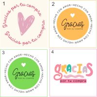 stickers gracias v