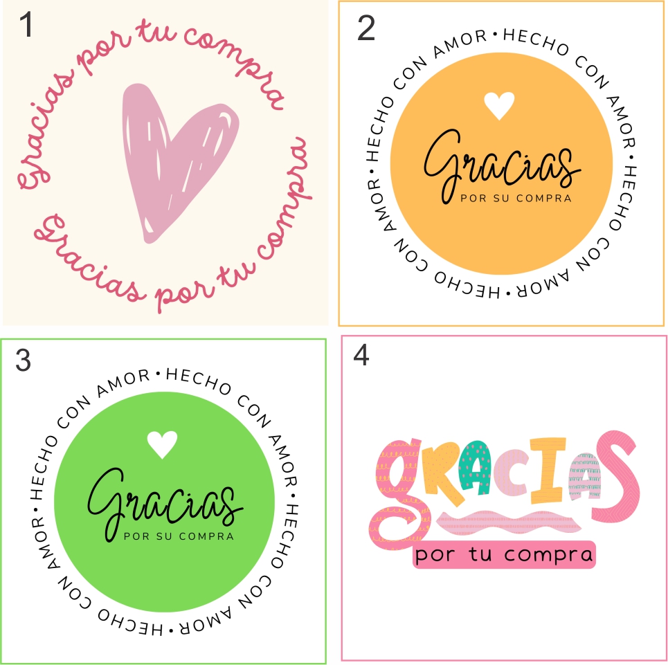 stickers gracias v